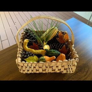 🦃🍁🍂 Vintage Southern handwoven oakwood baskets